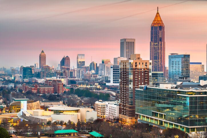 Midtown Atlanta Skyline