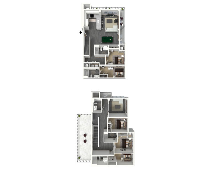 Fillmore - 5x5 Floor plan